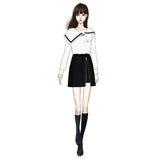 Two-piece Sweater With Skirt Temperament Was Thinner - WOMONA.COM