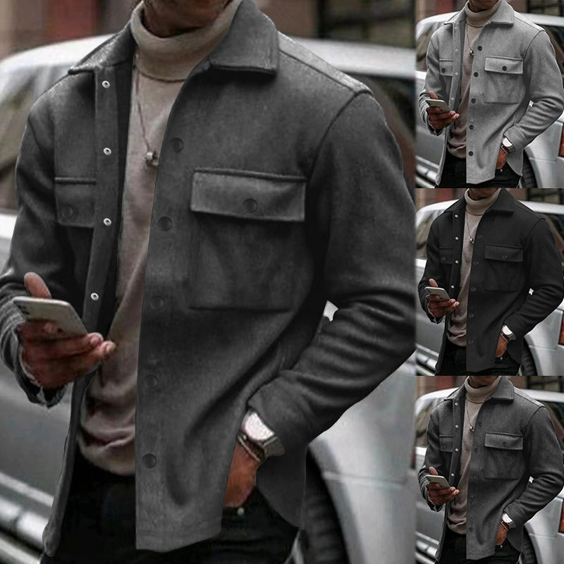 Men's Casual And Fashionable Slim Fit Jacket - WOMONA.COM