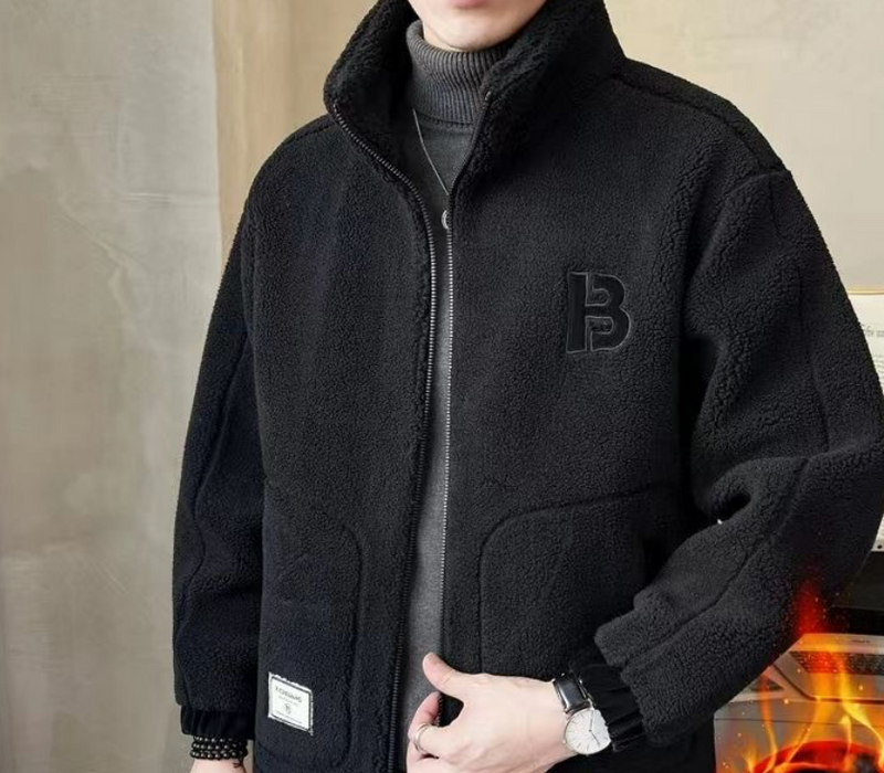 Lamb Wool Coat For Men Autumn And Winter - WOMONA.COM