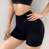 Fitness Yoga Shorts Pants Butt Lifting Seamless Leggings - WOMONA.COM