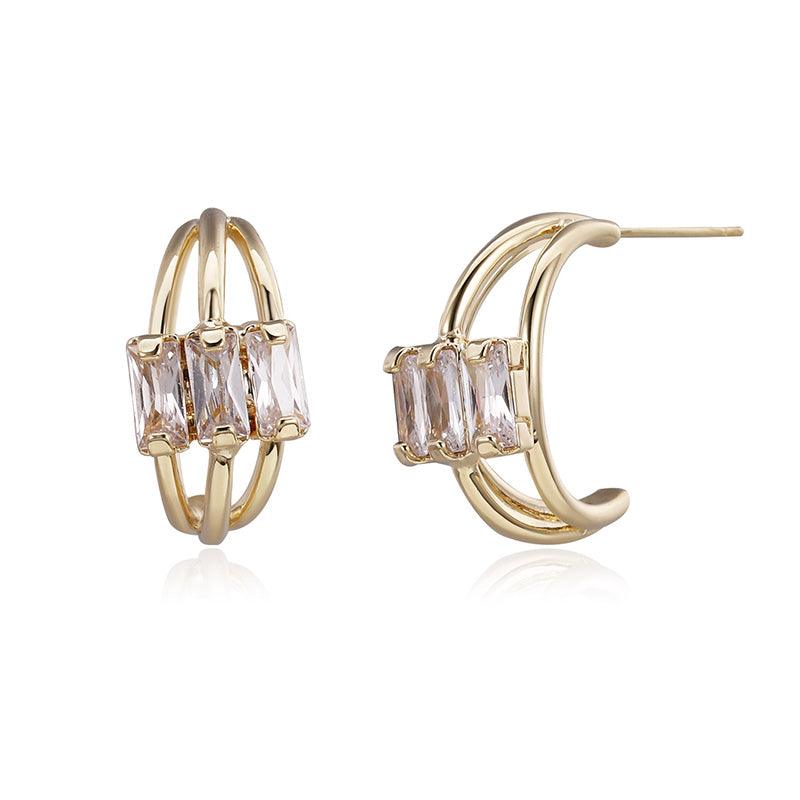 Retro Niche Temperament Earrings - WOMONA.COM