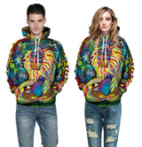 Fashion Men&Women Hoodie Monkey 3d Print Sweatshirts - WOMONA.COM