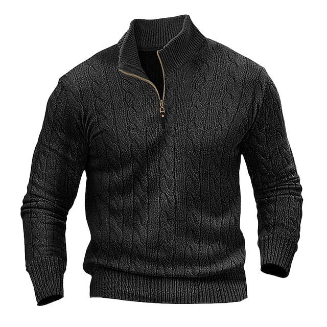 Men's Long-sleeved Sweater Sweater Men - WOMONA.COM