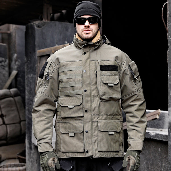 Beetle Mark5 Tactical Mid-length Motorcycle Trench Coat Outdoor