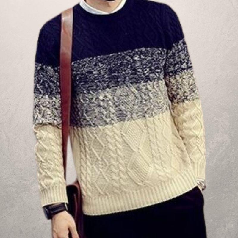 Gradient sweater men - WOMONA.COM