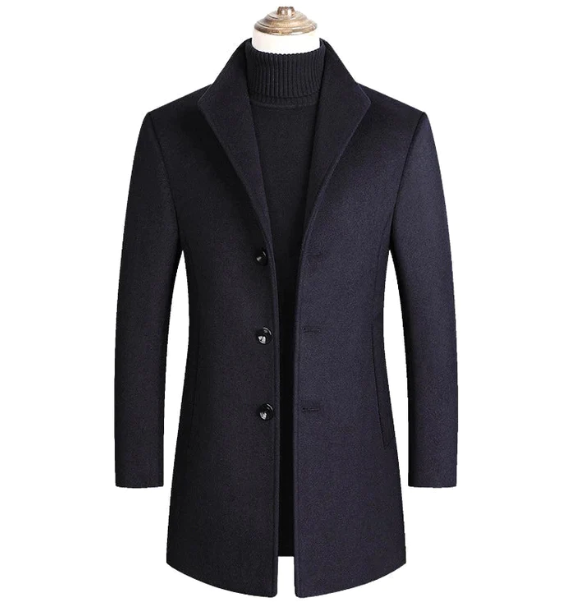 Wool Overcoat - WOMONA.COM