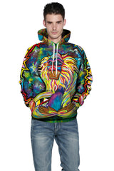 Fashion Men&Women Hoodie Monkey 3d Print Sweatshirts - WOMONA.COM