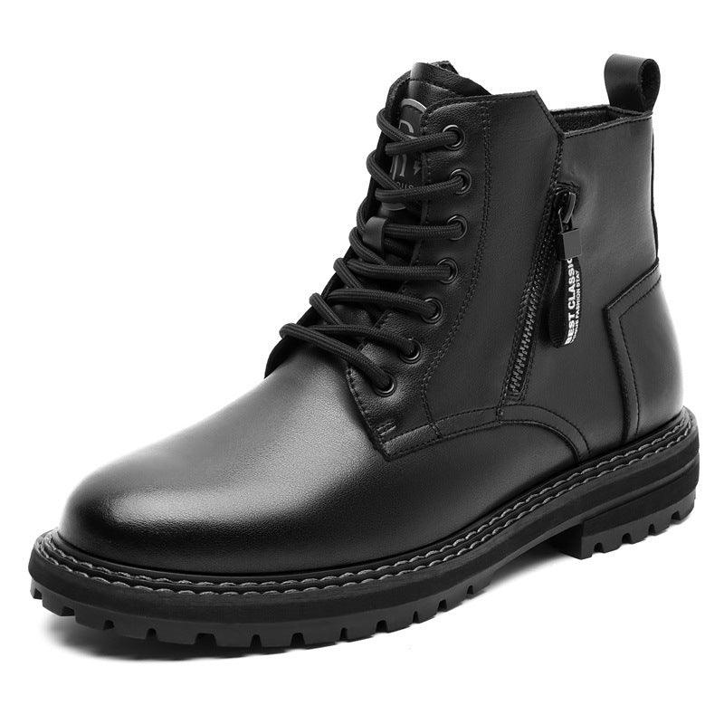 Dr Martens Boots Men's Trendy Plus Velvet Working Wear - WOMONA.COM