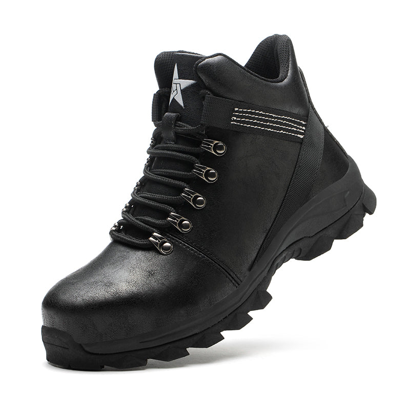 Toe Shoes Breathable Hiking Boots Puncture Proof Work Boots - WOMONA.COM