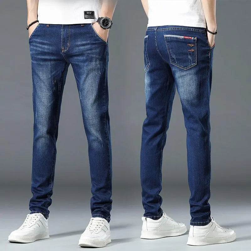 Trendy Stretch Casual Pants Men - WOMONA.COM