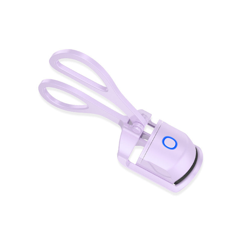 Heated Eyelash Curler Electric Temperature Control Mini Eyelash Curler Electric Portable Charging - WOMONA.COM