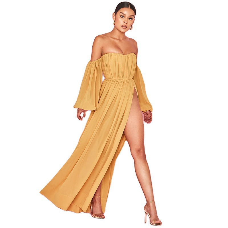 Women's Fashion Tube Top Sexy Dress - WOMONA.COM