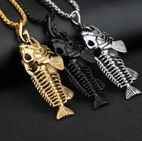 Fish Necklace - WOMONA.COM