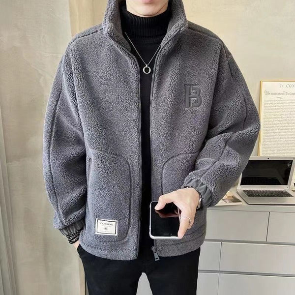 Lamb Wool Coat For Men Autumn And Winter - WOMONA.COM