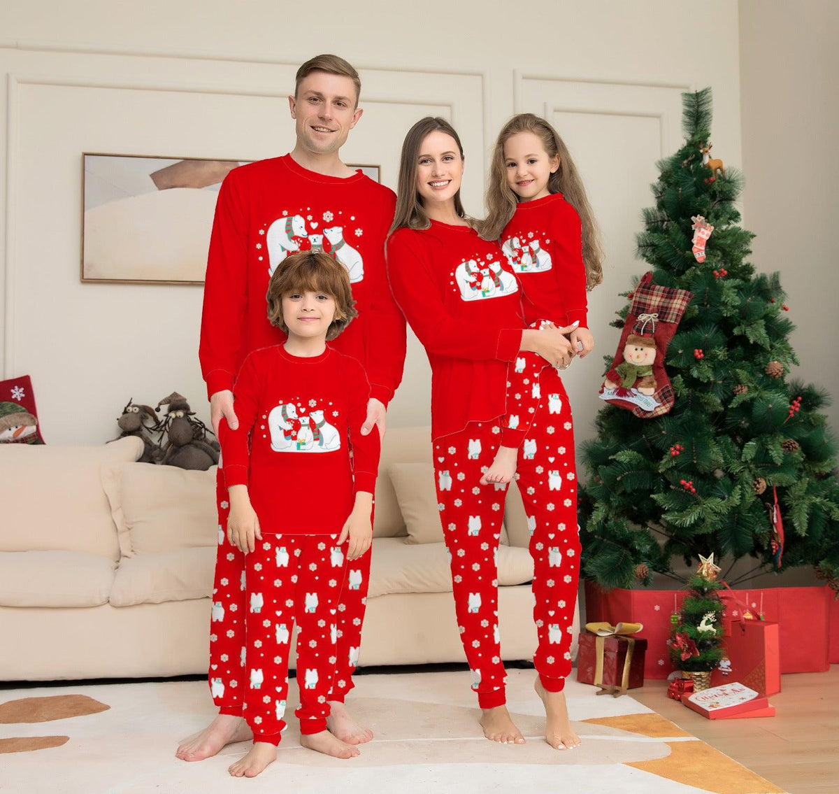 Christmas Family Pajamas Matching Sets - WOMONA.COM