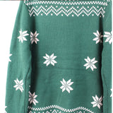 Green christmas sweater - WOMONA.COM