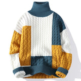 Couple Wear Turtleneck Pullover Thick Sweater - WOMONA.COM