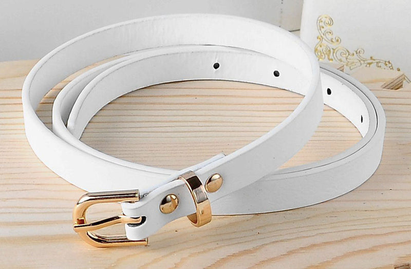 Ladies PU leather belt