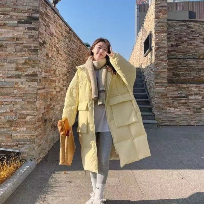 Korean Version Of Loose Padded Coat - WOMONA.COM