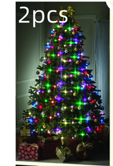 Christmas Tree Decoration Lights String LED Holiday Lights - WOMONA.COM