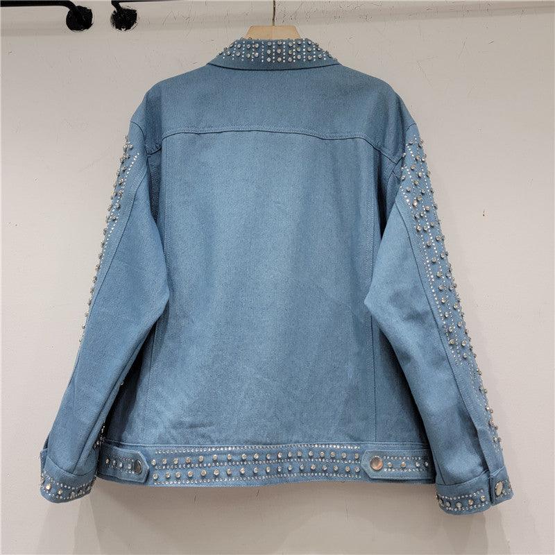 Super Heavy Work Full Diamond Jacket Top