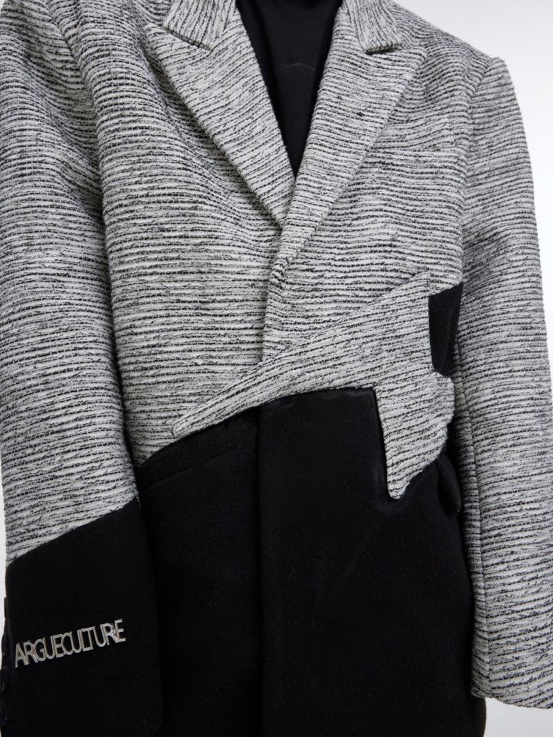 Design Felt Woolen Suit Jacket - WOMONA.COM