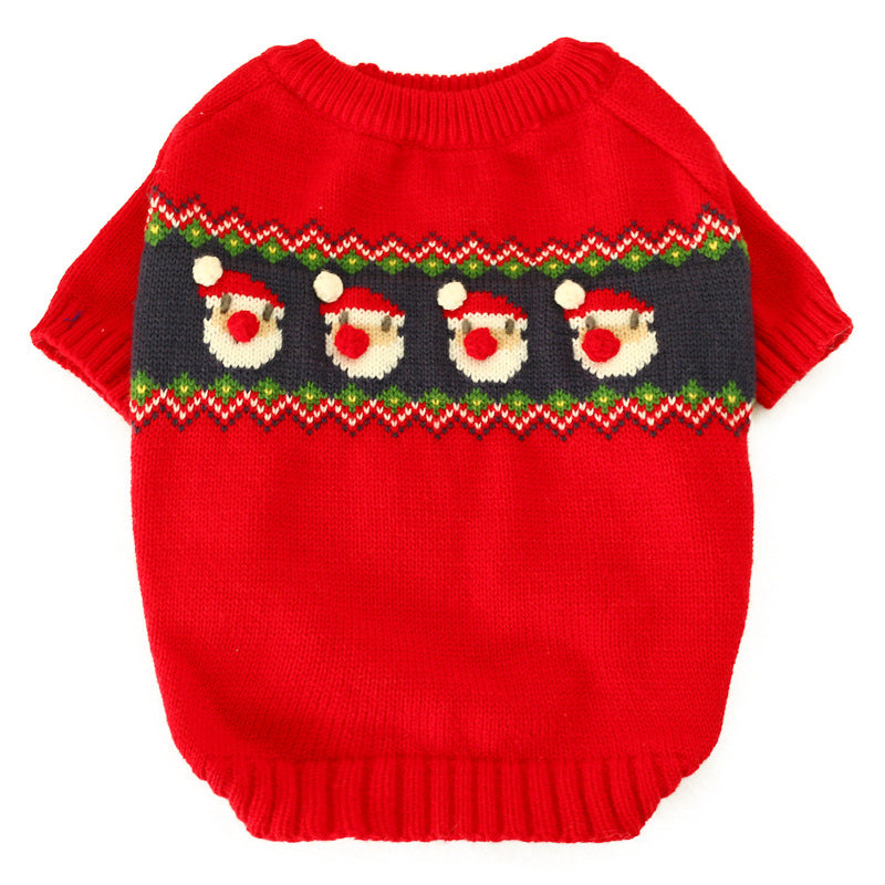 Pet christmas sweater - WOMONA.COM