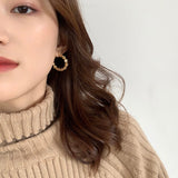 Female personality bundy earrings - WOMONA.COM