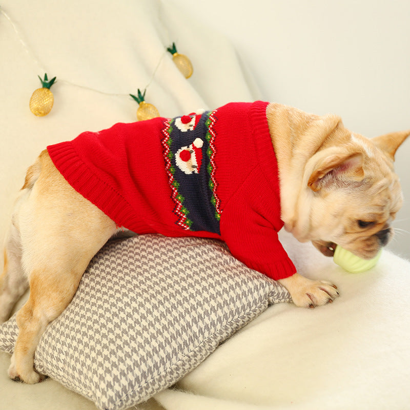 Pet christmas sweater - WOMONA.COM