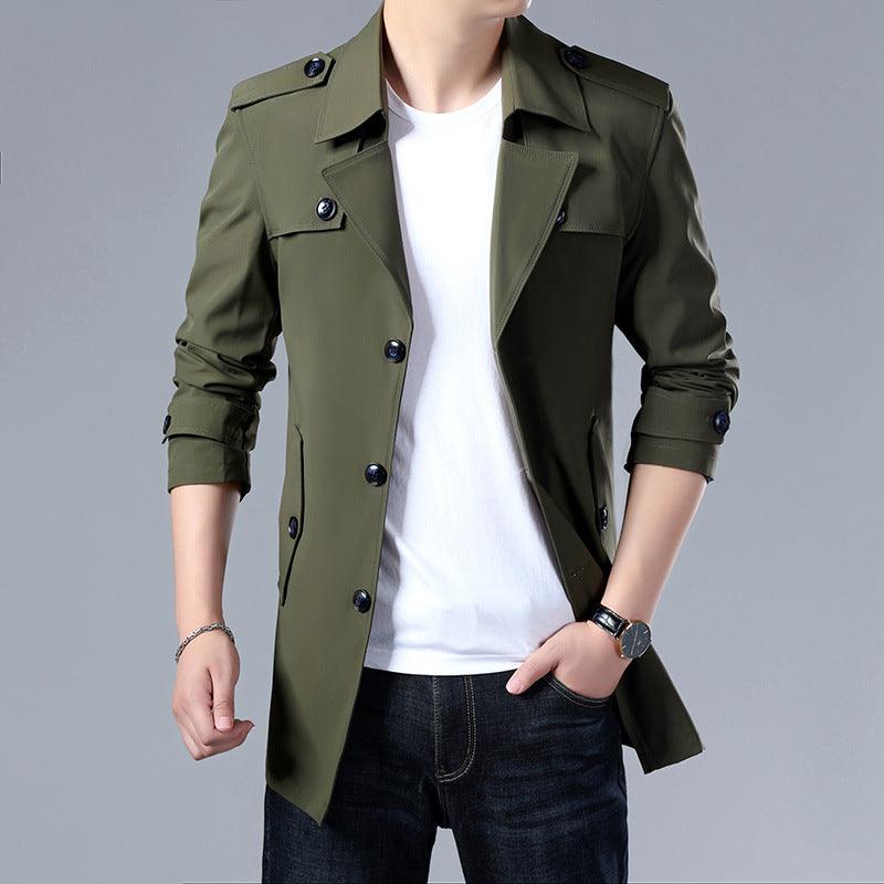 Men's windbreaker casual jacket - WOMONA.COM