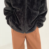 Men's Winter Thickened Vintage Velvet Warm Jacket - WOMONA.COM