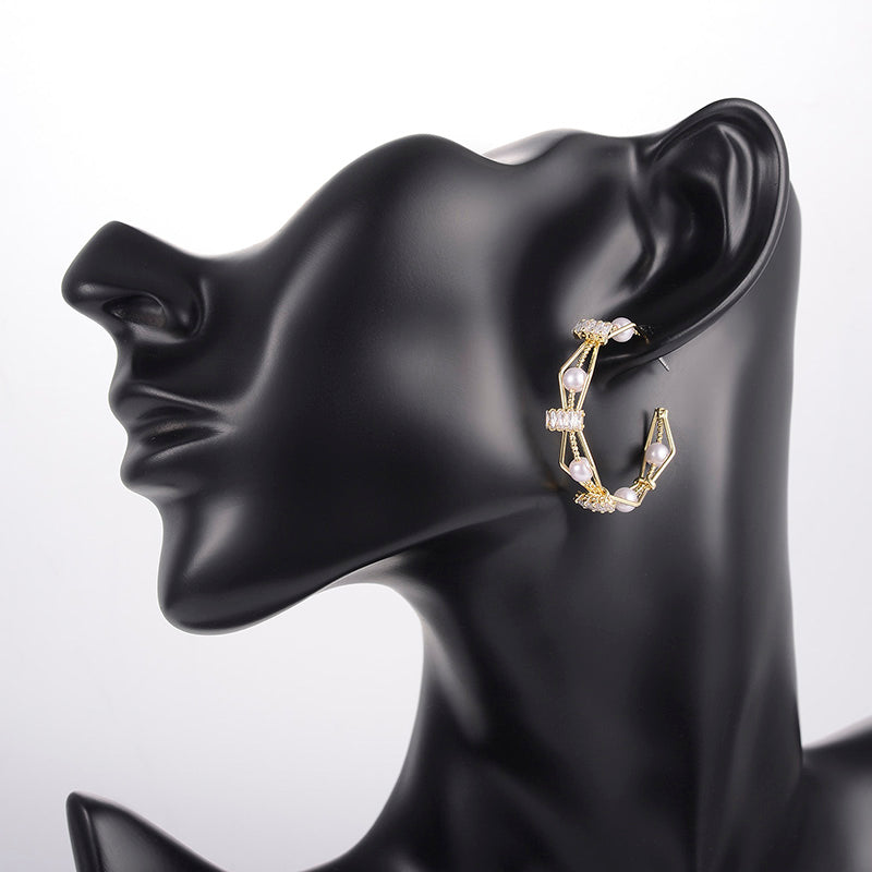 Light Luxury Ins Earrings Jewelry - WOMONA.COM