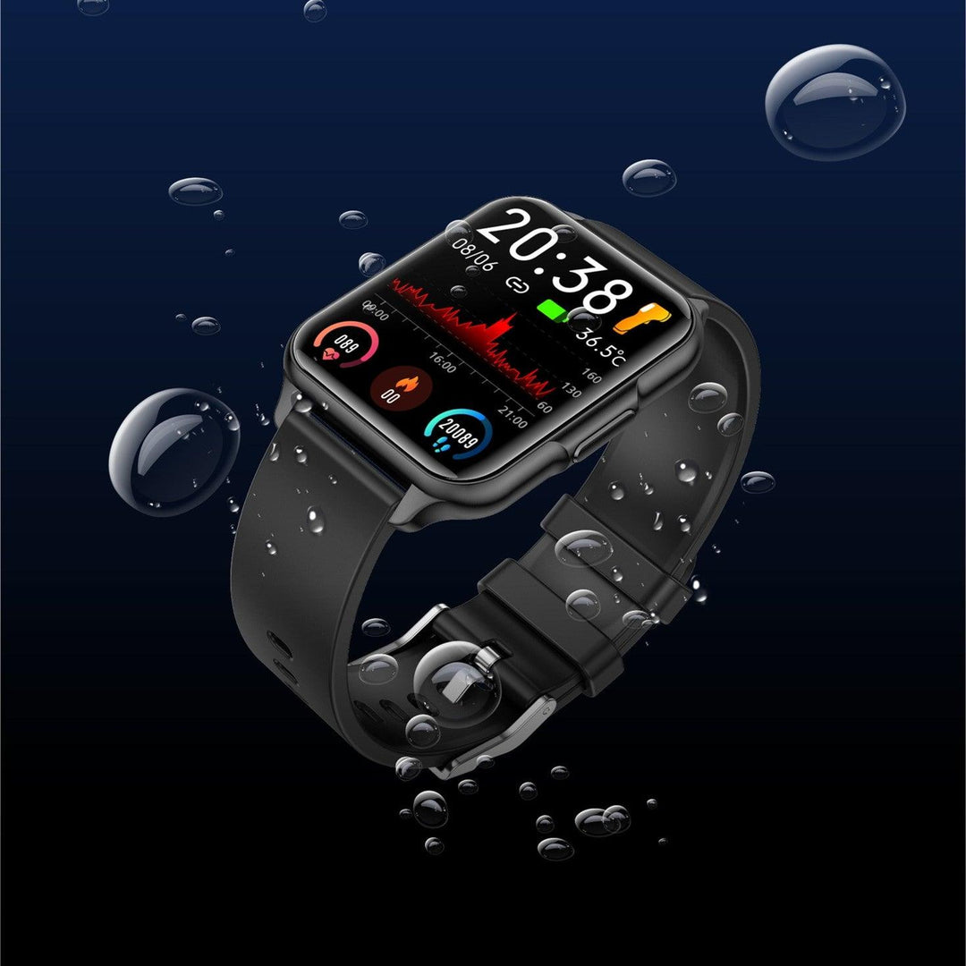 Body Temperature Heart Rate Waterproof Sports Watch - WOMONA.COM