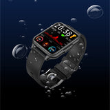 Body Temperature Heart Rate Waterproof Sports Watch - WOMONA.COM
