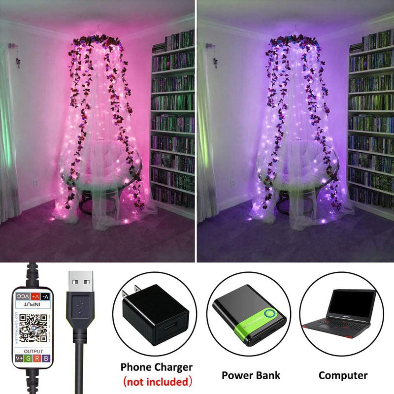 Christmas Tree Decoration Lights Custom LED String Lights - WOMONA.COM