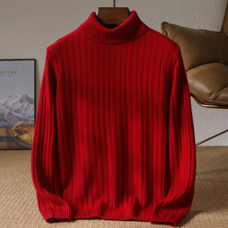 Autumn And Winter Men's Turtleneck Sweater - WOMONA.COM