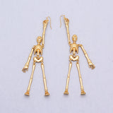 Skull alloy earrings women - WOMONA.COM