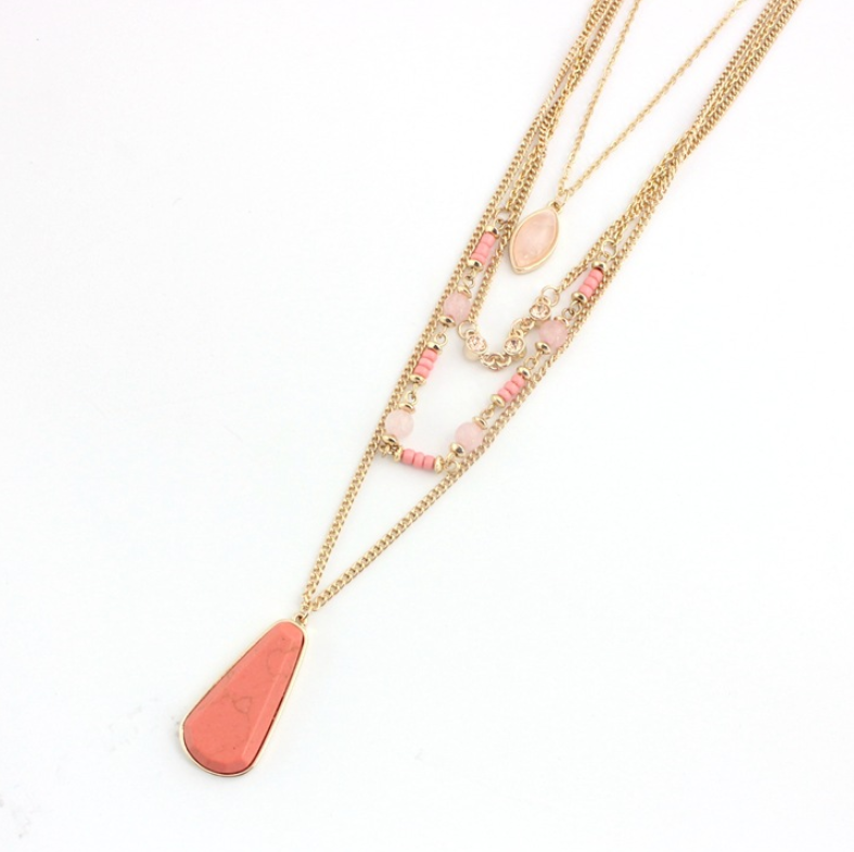 Four-layer Necklace - WOMONA.COM