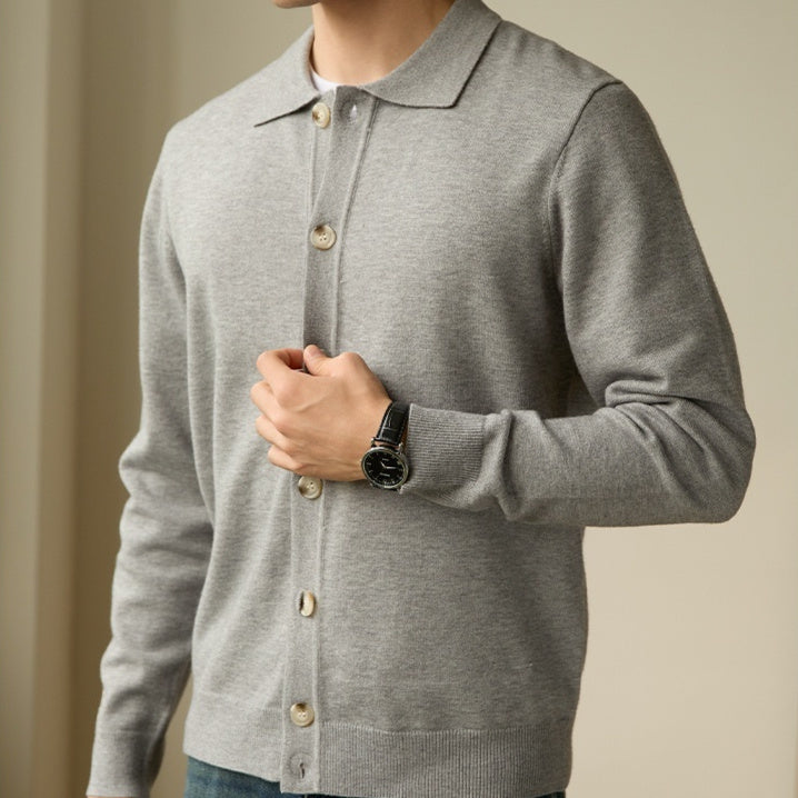 Men's Yuppie Casual Versatile Knitted Sweater - WOMONA.COM