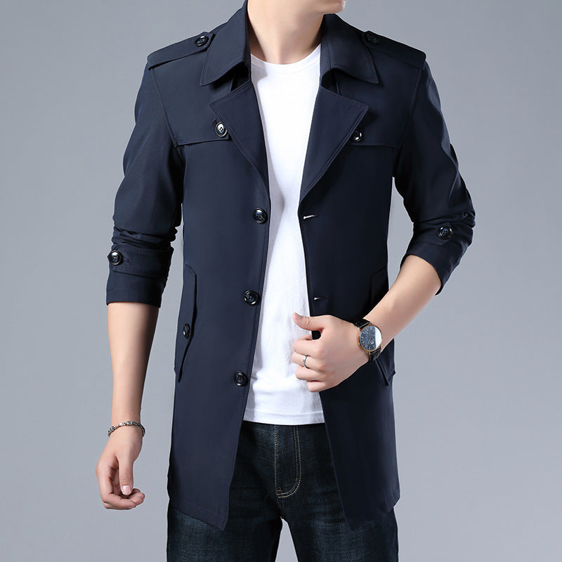 Men's windbreaker casual jacket