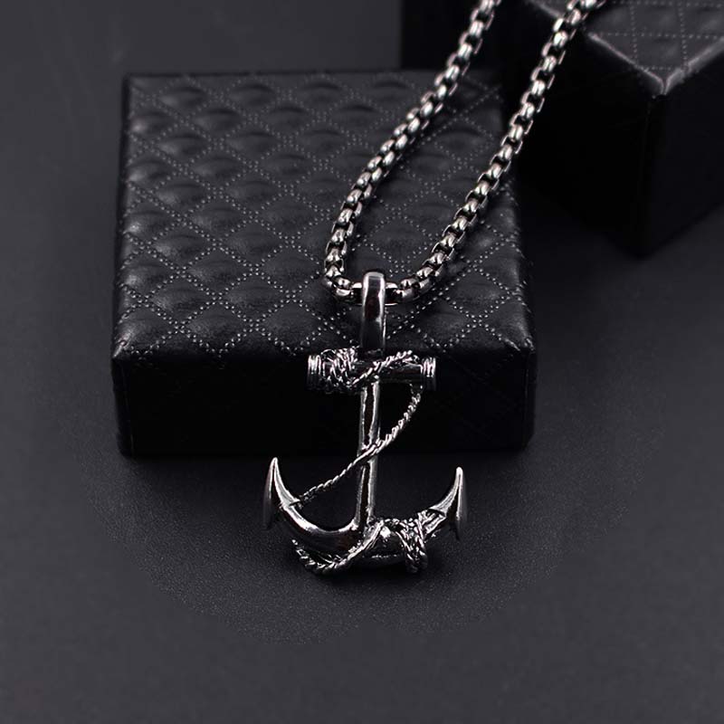 Anchor necklace - WOMONA.COM