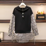 Fake Two Fat Girls' Clothes And Sweaters - WOMONA.COM