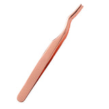 Stainless Steel Beauty Tools Eyelash Curler Aid Tweezers - WOMONA.COM