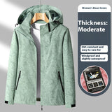 Shell Jacket Windproof And Waterproof For Women - WOMONA.COM