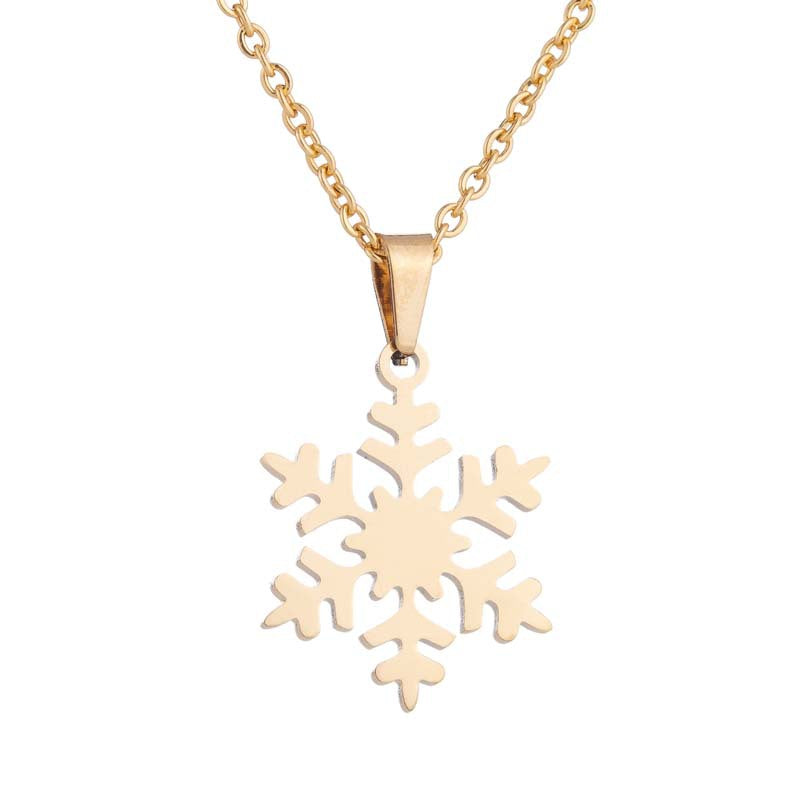 Snowflake necklace - WOMONA.COM