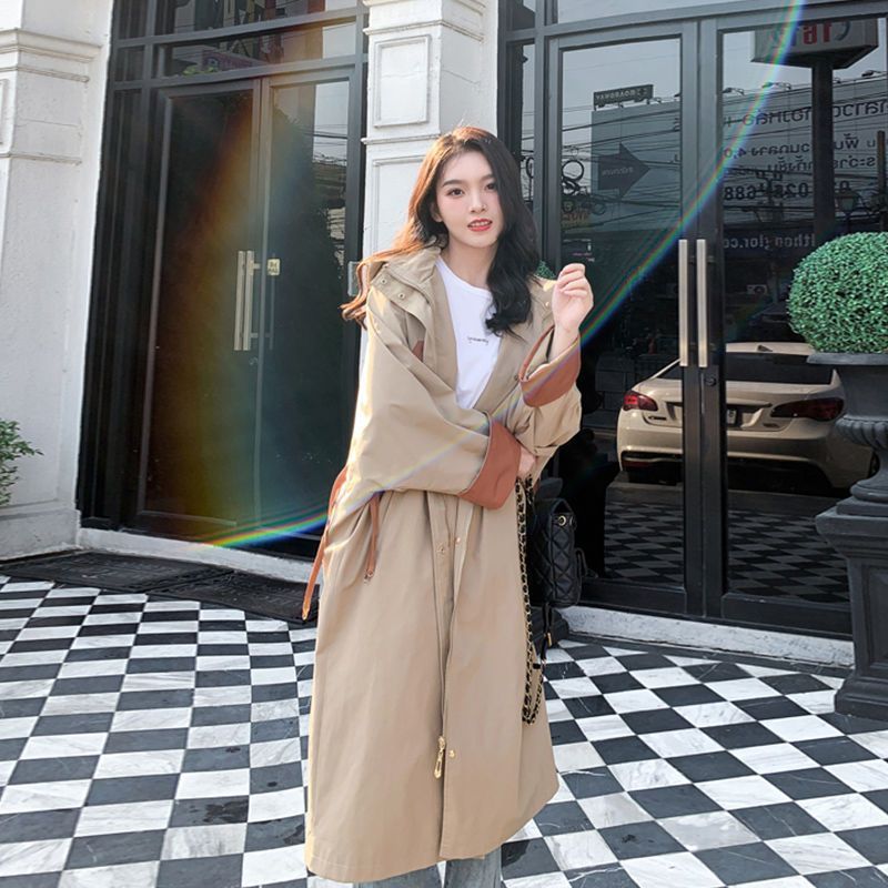 Mid-length Thin Trench Coat Women's Autumn - WOMONA.COM