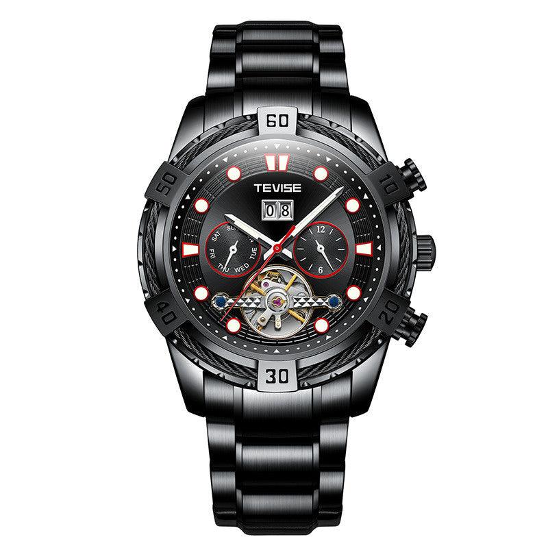 Waterproof Men's Multi-function Men's Watch - WOMONA.COM
