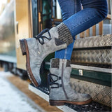 Women Winter Mid-Calf Snow Boots - WOMONA.COM