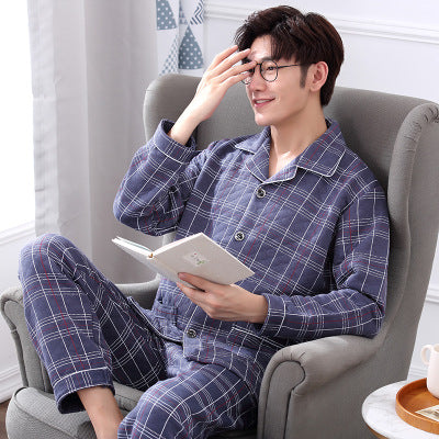 Thick Quilted Cotton Pajama Set