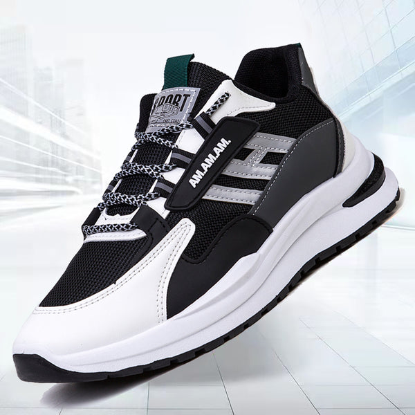 Men Sneakers White Sports Shoes Running Walking - WOMONA.COM